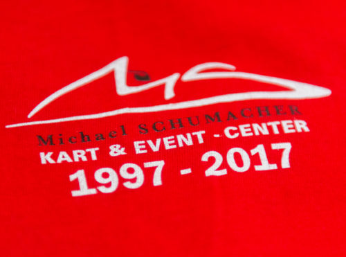 Michael Schumacher Tasse Jubiläum 20 Jahre